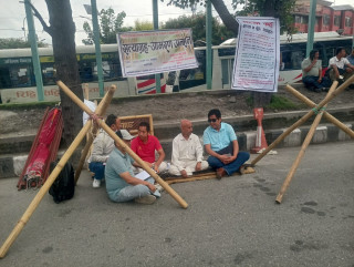नगर प्रमुख भट्टराई अनिश्चितकालिन आमरण अनसनमा