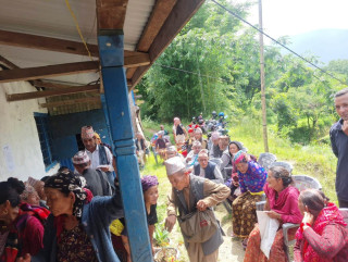 साकेलामा घुम्ती शिविरमार्फत सामाजिक सुरक्षाभत्ता वितरण सुरु